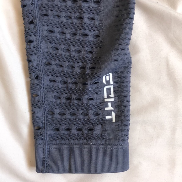2 for $55 - Highwaisted Laser Cut Leggings - Picture 6 of 8